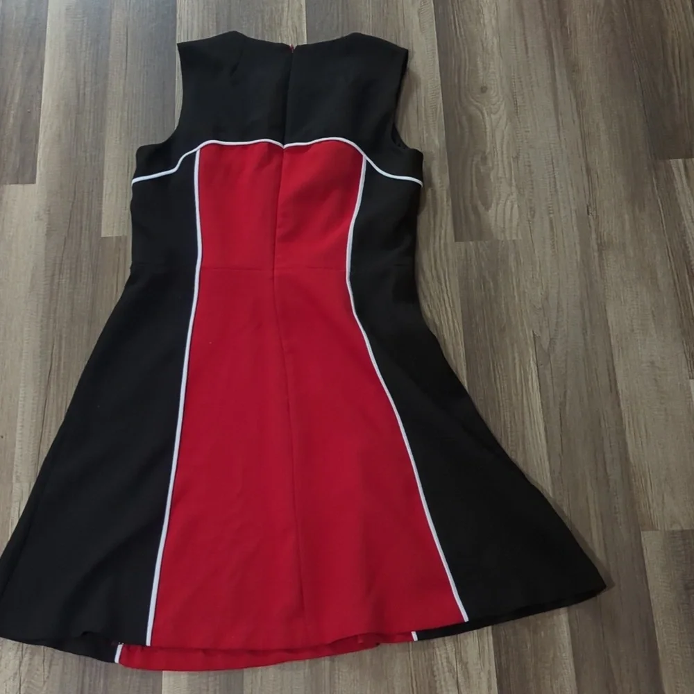 Liz Claiborne Black and Red Dress - Picture 3 of 3